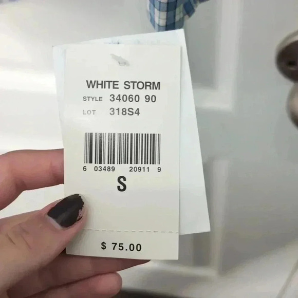 Ralph Lauren Sport Shirt Stretch Blue Plaid - Picture 6 of 8